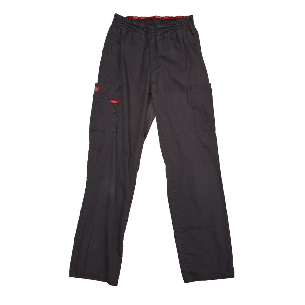 Dickies Unisex Cargo Scrub Pants XS Pewter Gray Style 86106 Medical Workwear